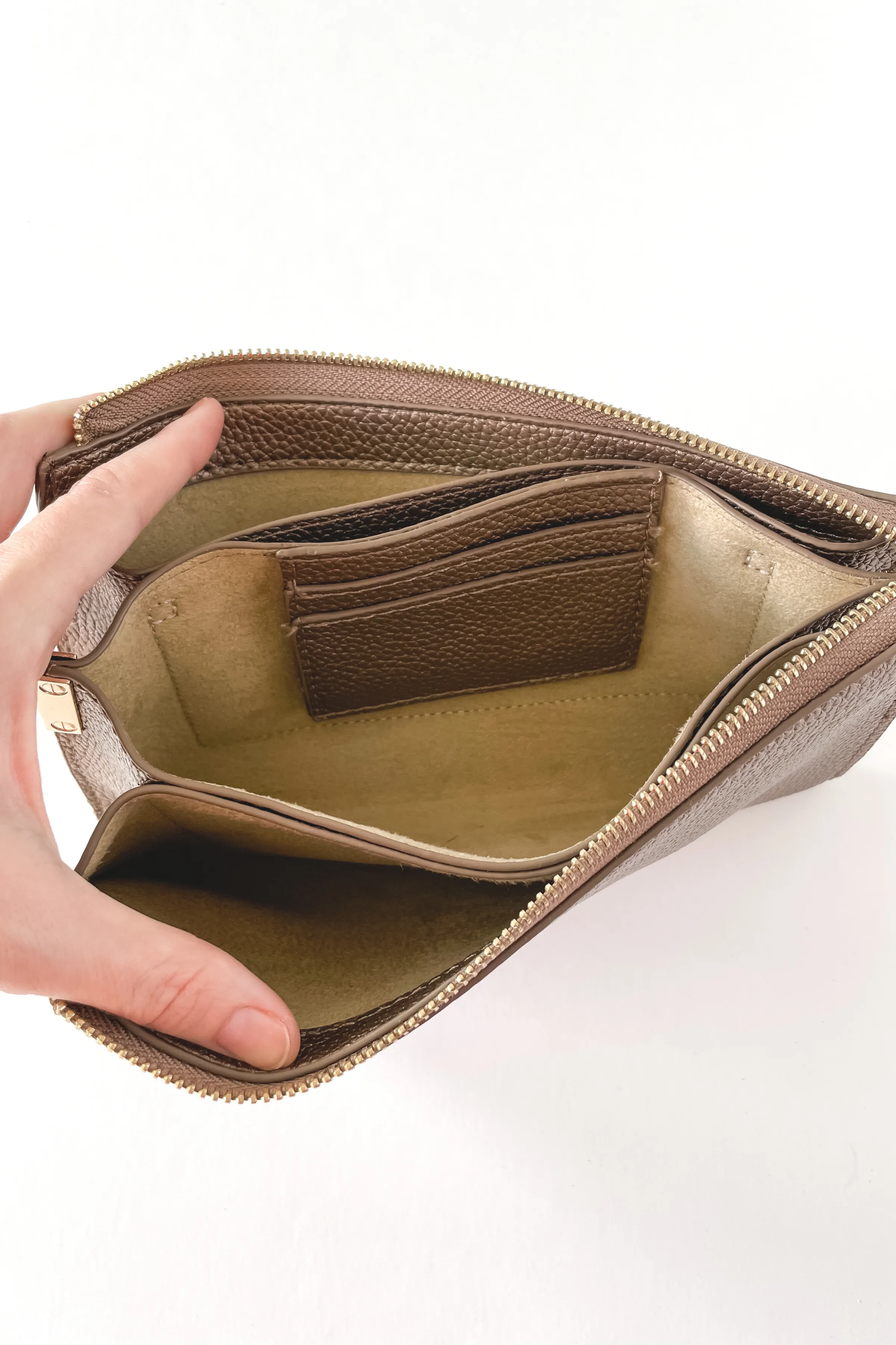 Abby 3-in-1 Handbag - Bronze
