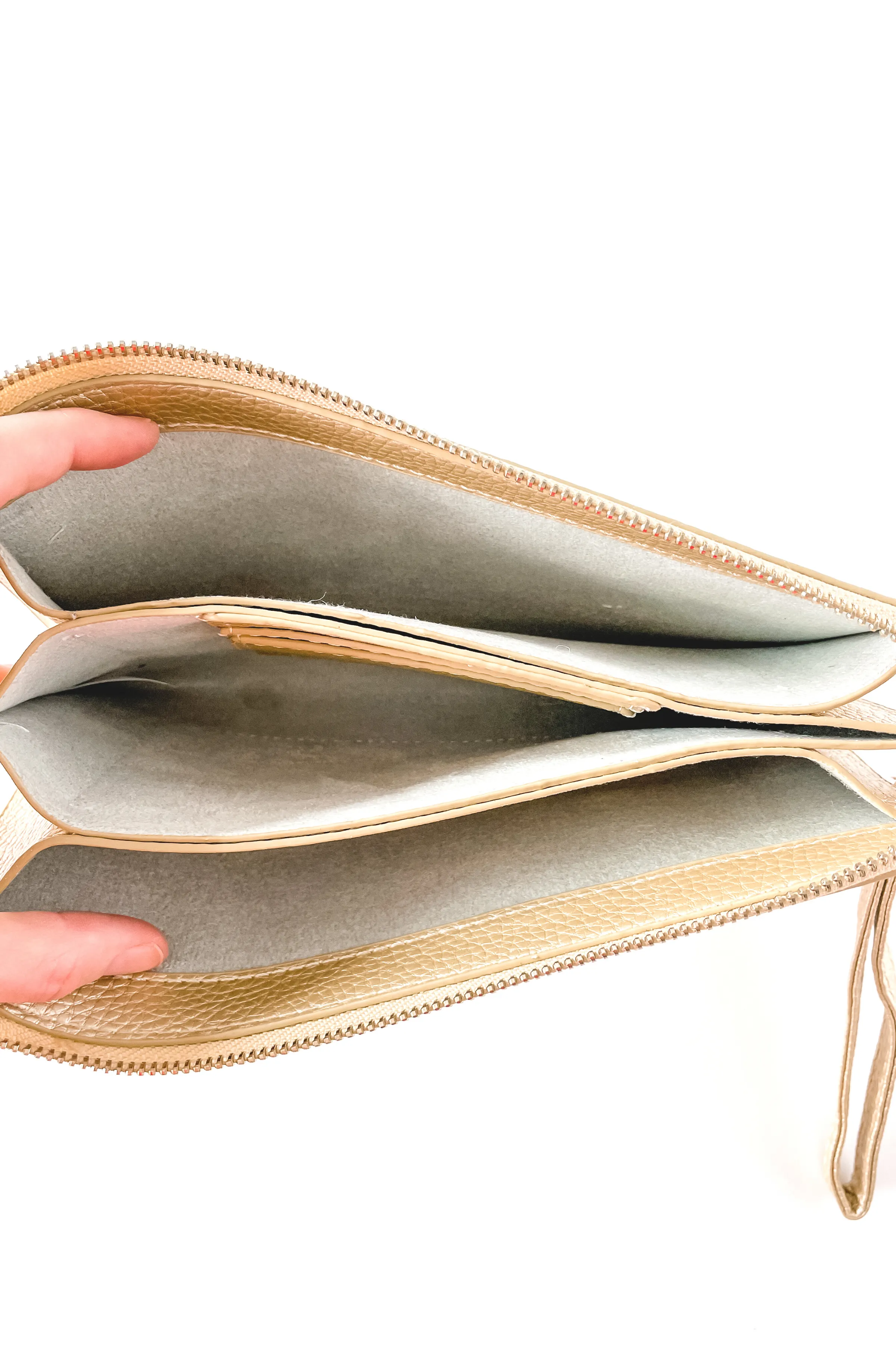 Abby 3-in-1 Handbag - Gold