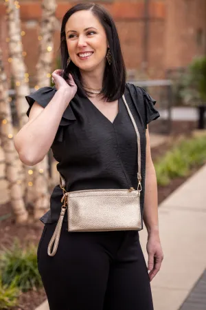 Abby 3-in-1 Handbag - Pewter