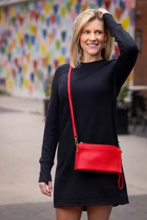 Abby 3-in-1 Handbag - Red