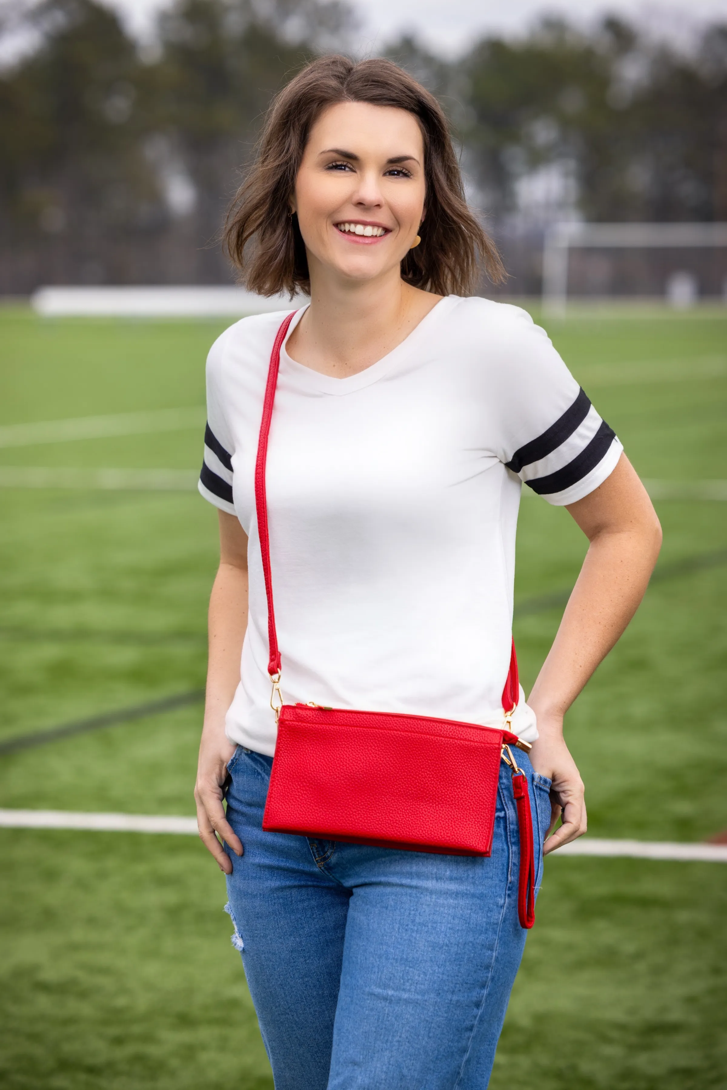 Abby 3-in-1 Handbag - Red