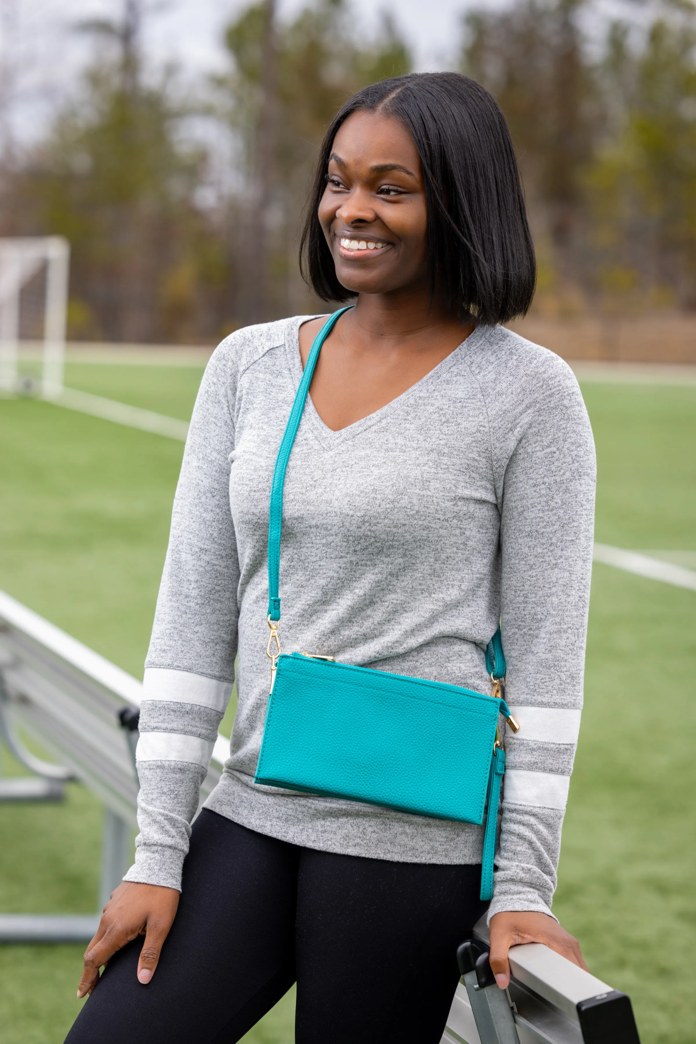 Abby 3-in-1 Handbag - Turquoise