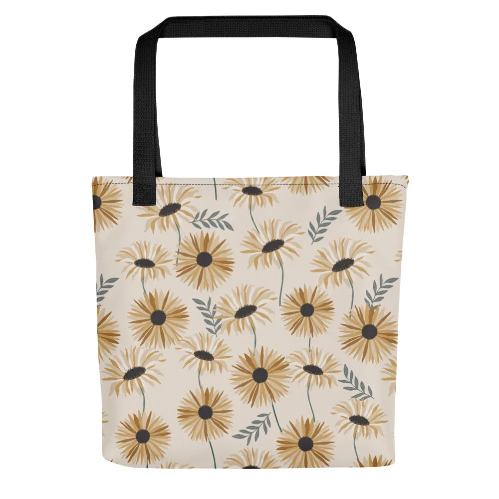 Aster Floral Tote Bag