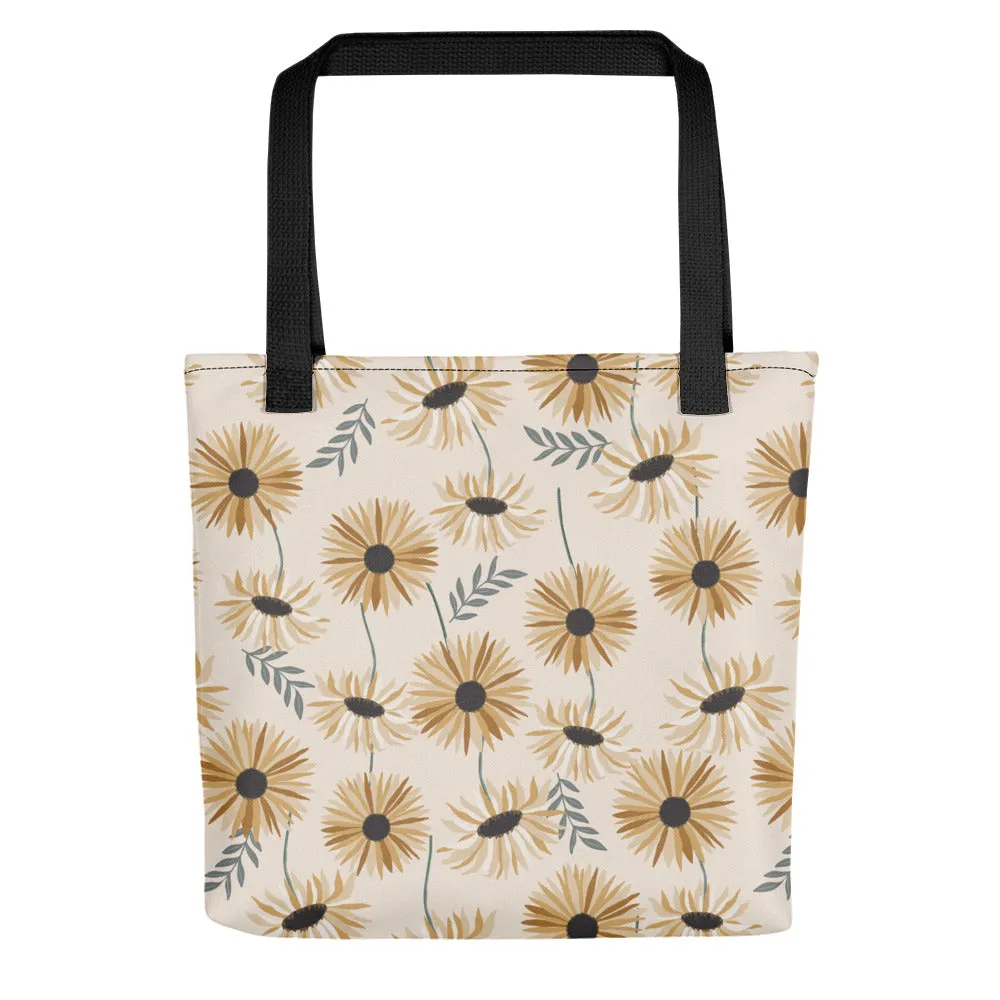 Aster Floral Tote Bag