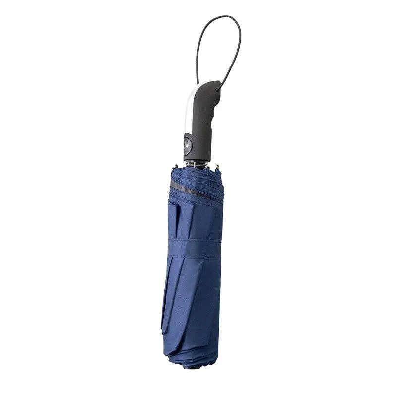 Automatic Umbrella Auto Open Close Compact Folding Anti Rain Windproof 10Ribs Au