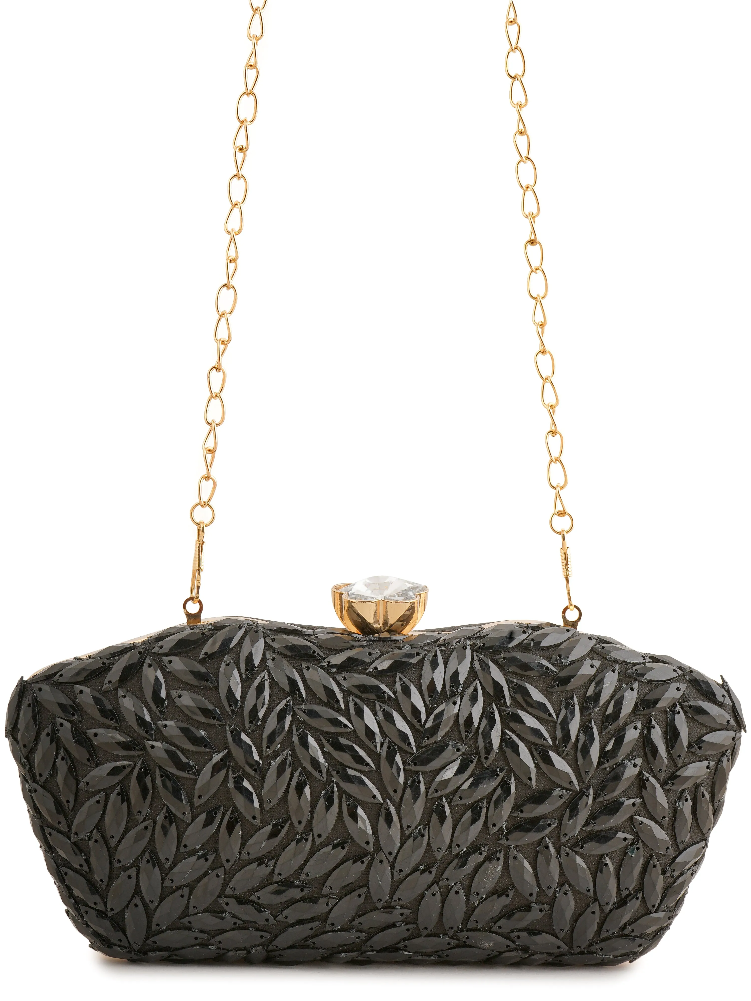 Black Agate Clutch