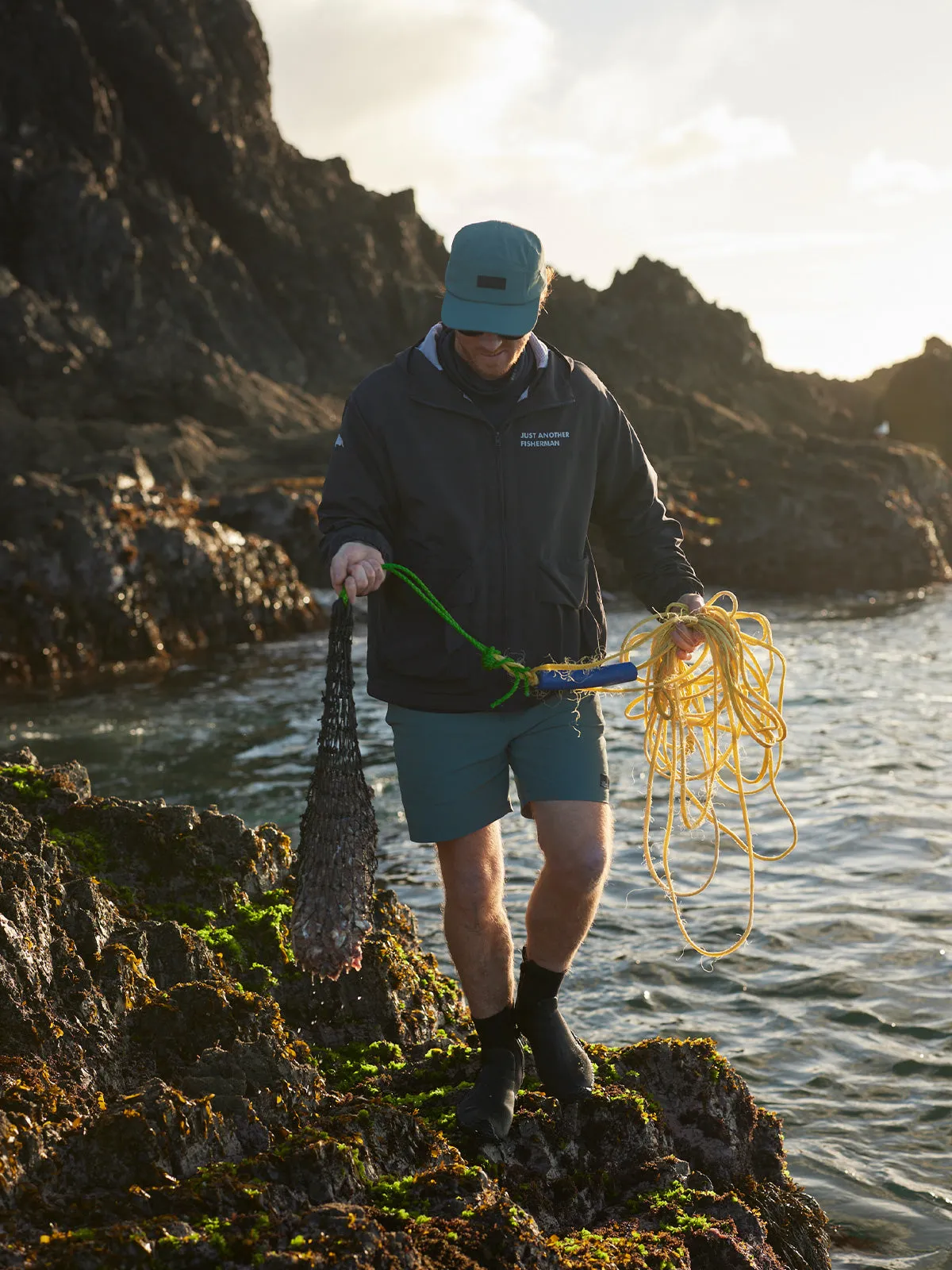 CREWMAN SHORTS - HARBOUR TEAL