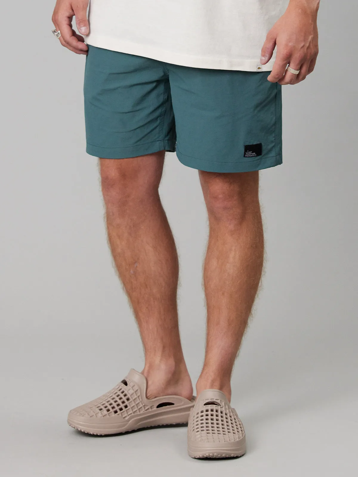 CREWMAN SHORTS - HARBOUR TEAL