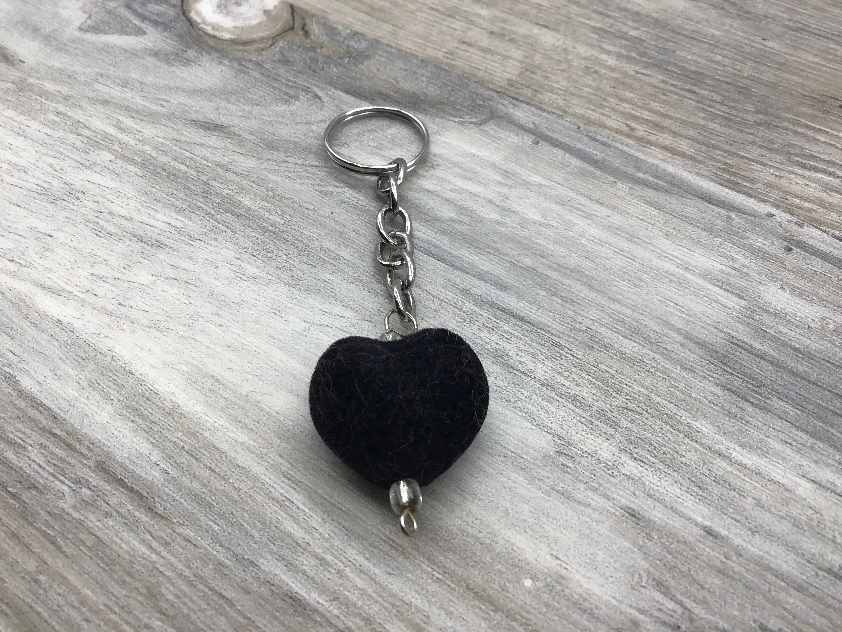 Crushed Velvet Keychain