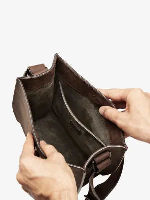 Dark Brown Original Nume Vase Shoulder Bag