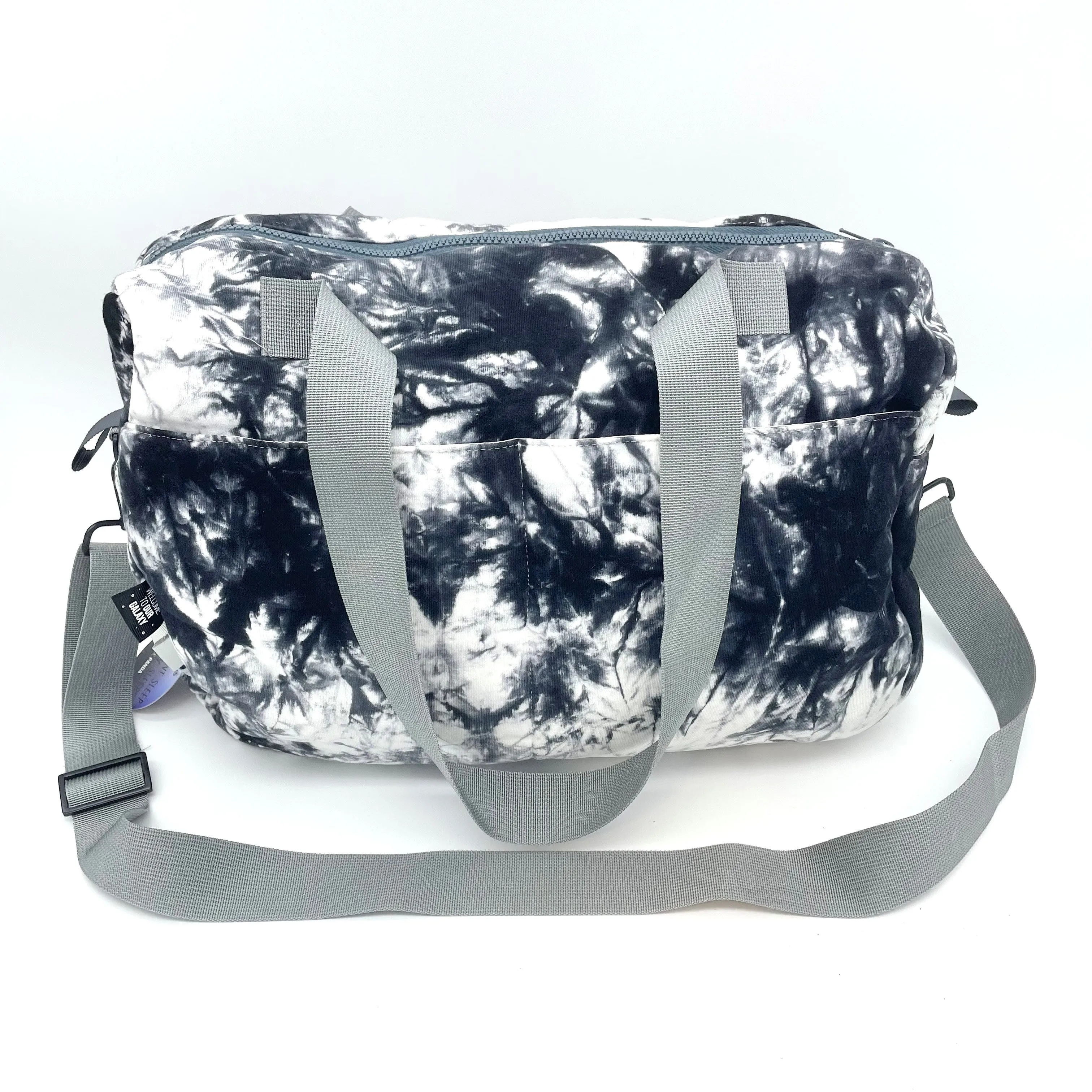 Dark Tie Dye Nursing Bag