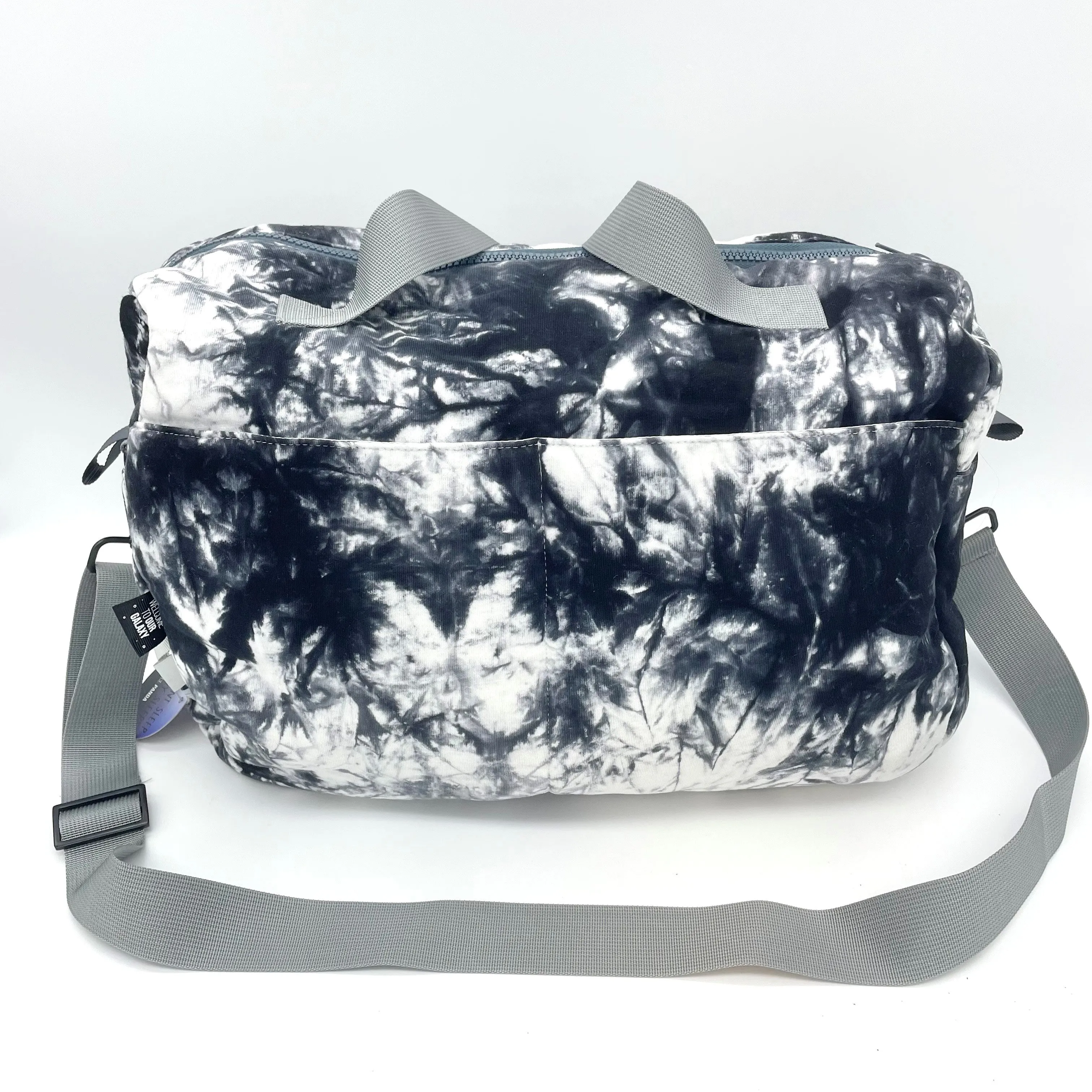 Dark Tie Dye Nursing Bag