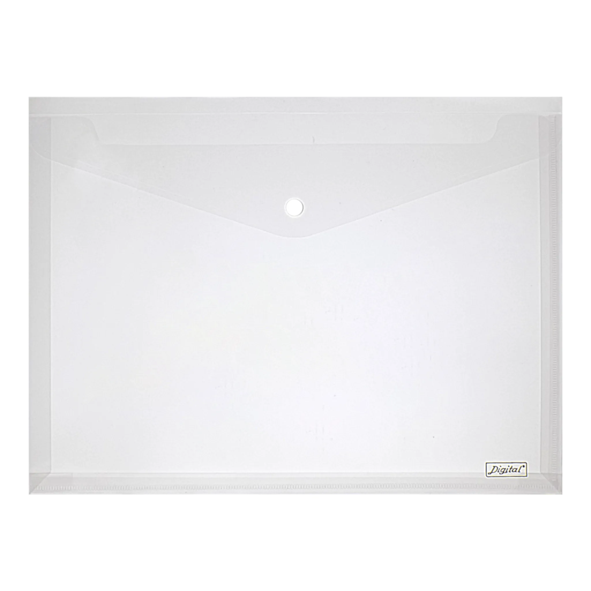 Digital Expandable Plastic Clear Bag Foolscap 37 x 27 cm