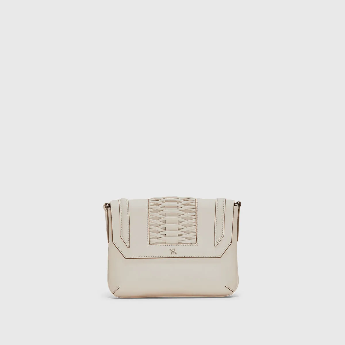 Fabiana braided lamb clutch