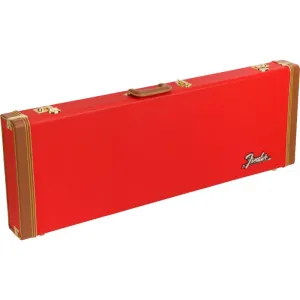 Fender Classic Series Wood Case Strat/Tele, Fiesta Red