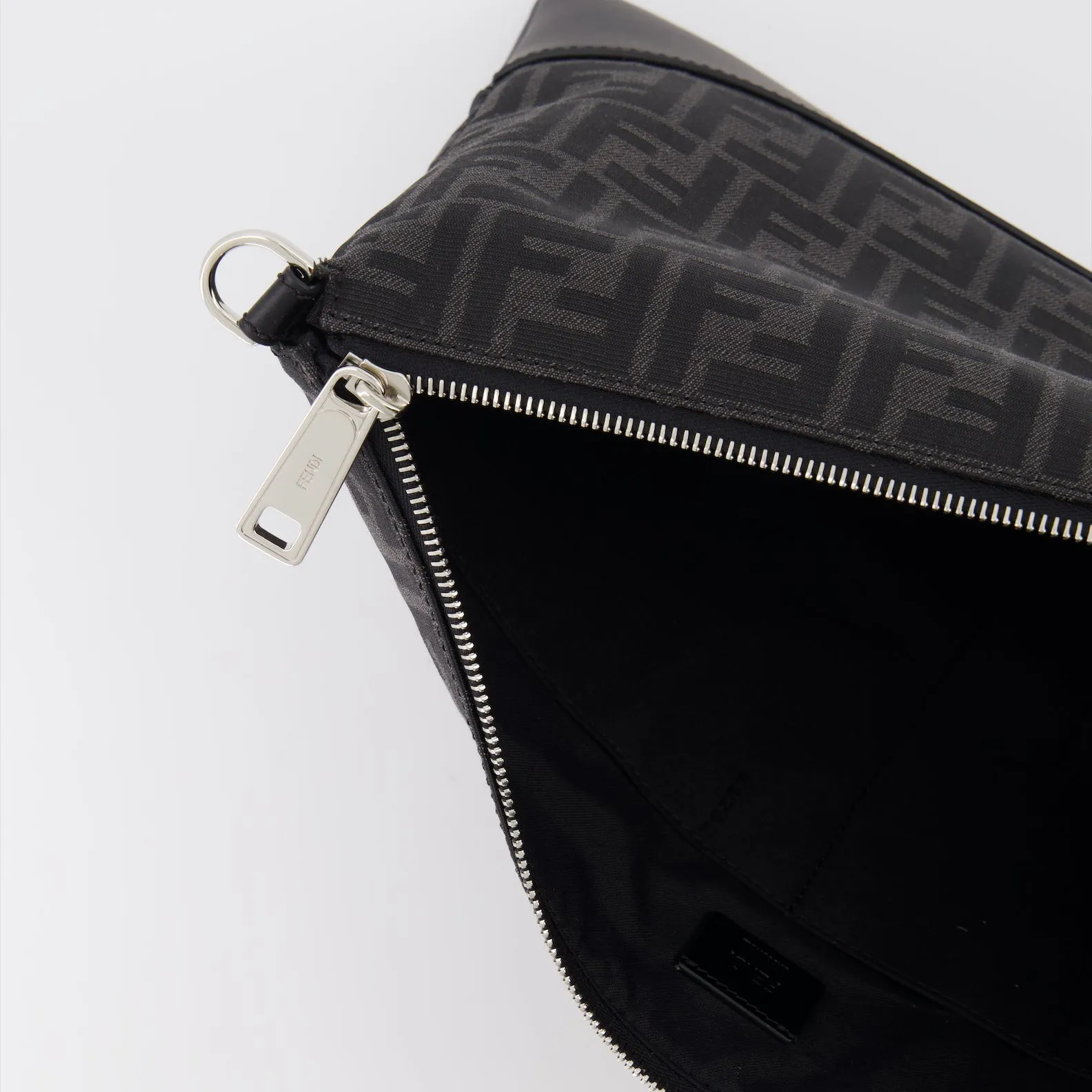 FF Canvas and Leather Pouch