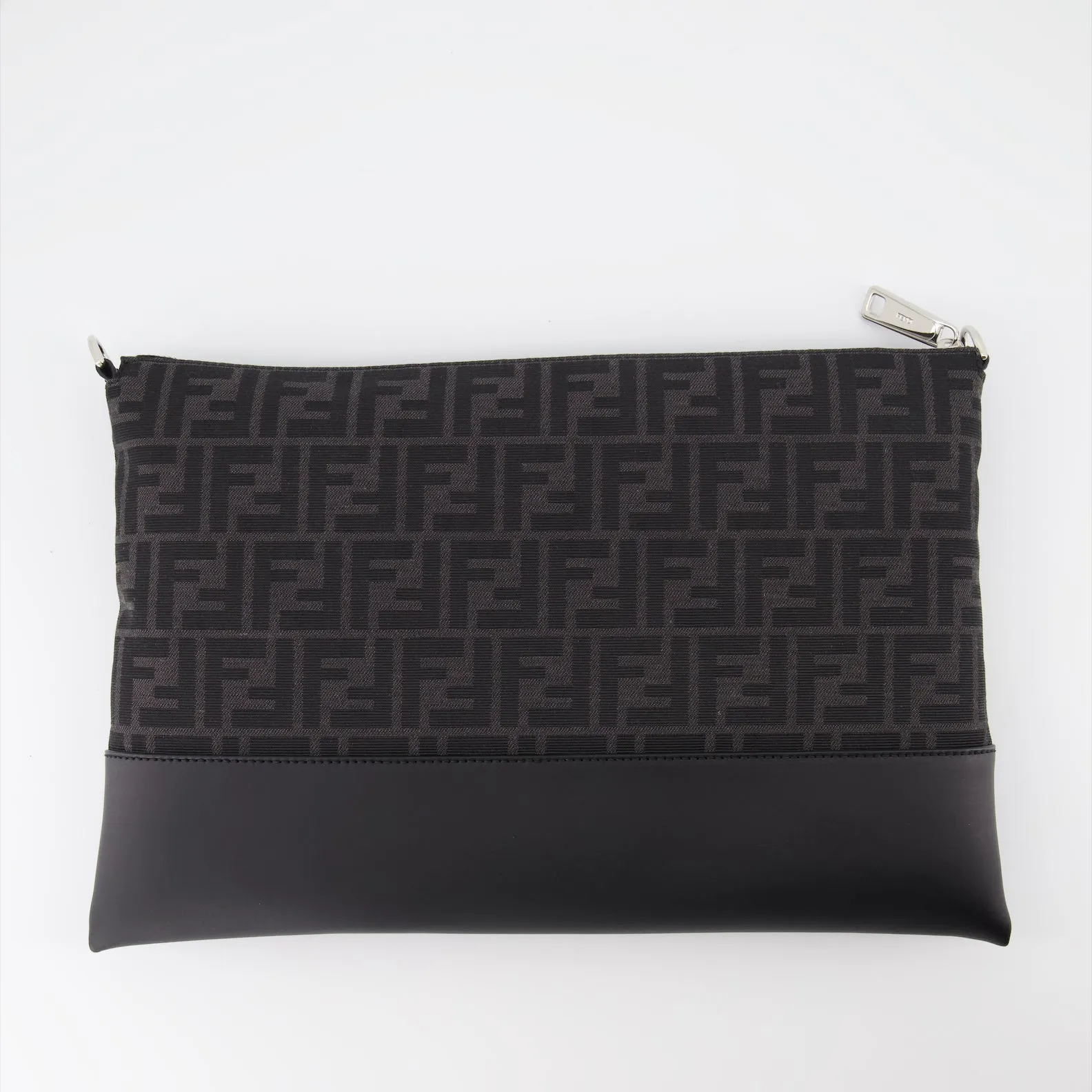 FF Canvas and Leather Pouch