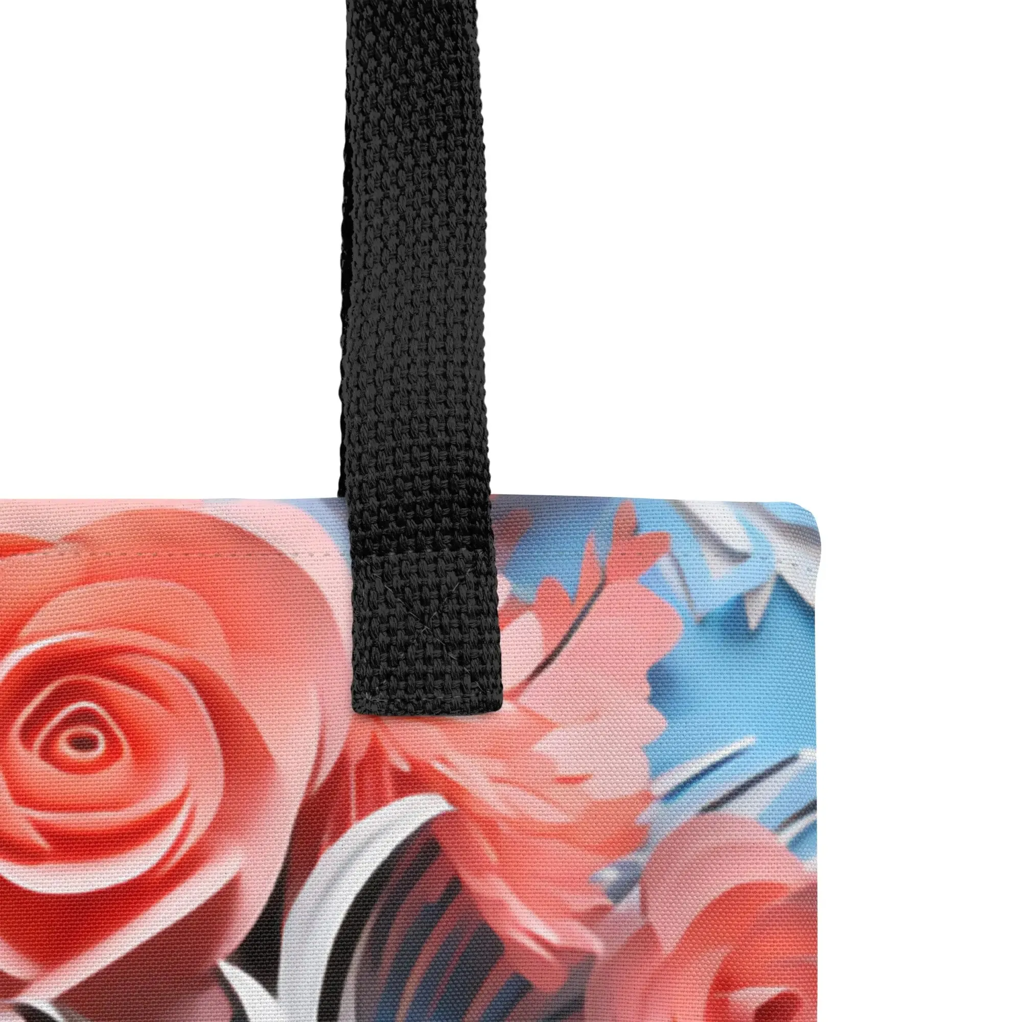 Floral Zebra Tote bag