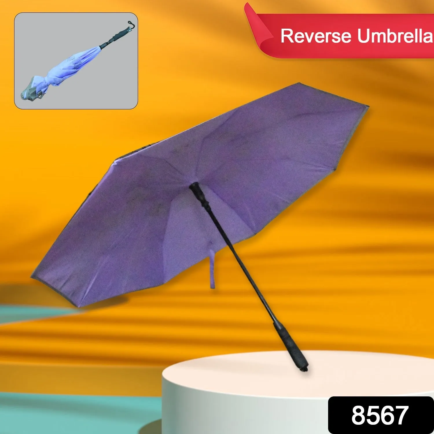 Folding (1 pc) Folding Umbrella In-demand product Best seller Umbrella Compact Umbrella Travel Umbrella Windproof Unique Reverse