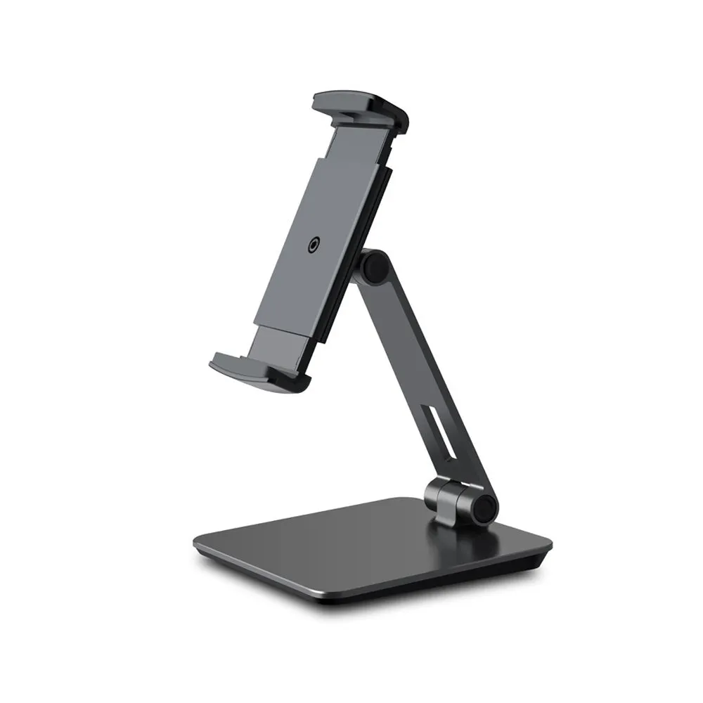 Full Motion 4-13 inch Tablet Holder Mobile Phone Smartphone Stand Universal Foldable Lazy Tablet PC Support  Silver