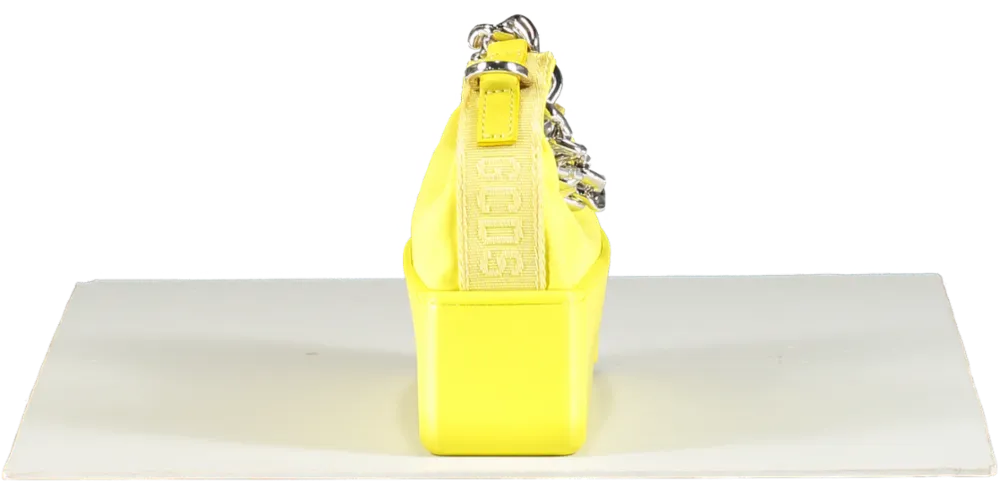 GCDS Mathilda Chain-link Tote Bag In Yellow