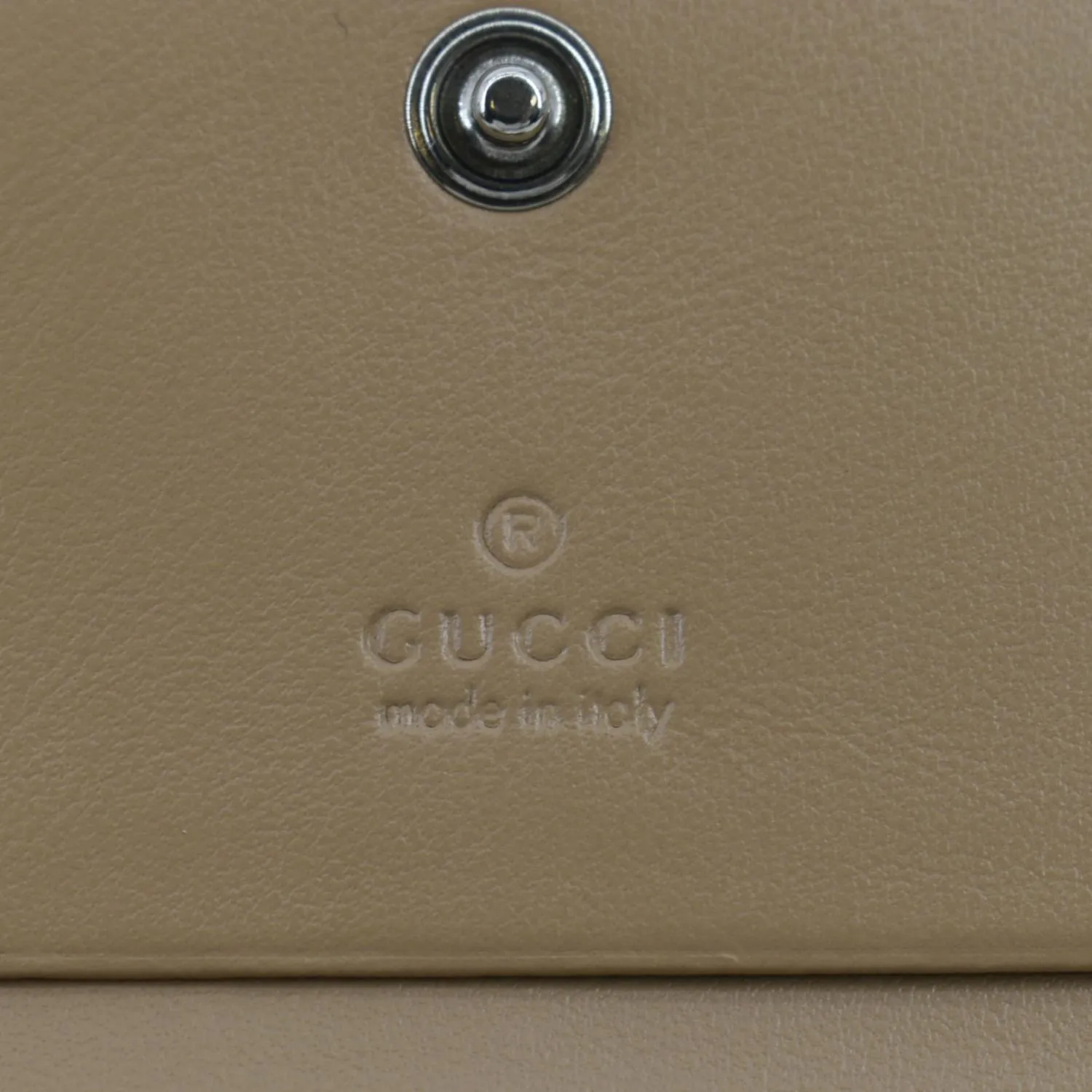 GUCCI Marmont GG Matelasse Leather Card Case Wallet Dusty Pink 466492