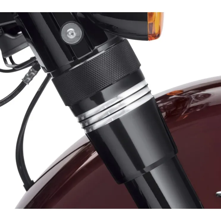 Harley-Davidson® Machine Cut Upper Fork Slider Covers