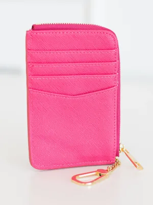 Hollis COCO Card Holder - Hot Pink