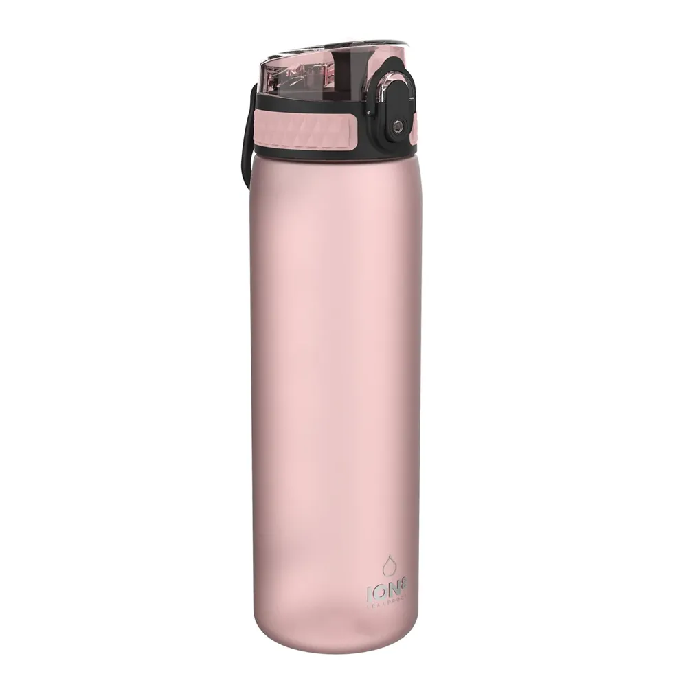 Ion8 Slim 600ml BPA Free, Water Bottle Rose