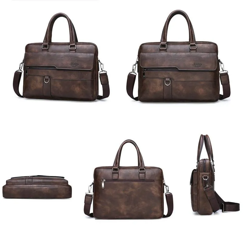 Jeep Buluo Leather Briefcase II