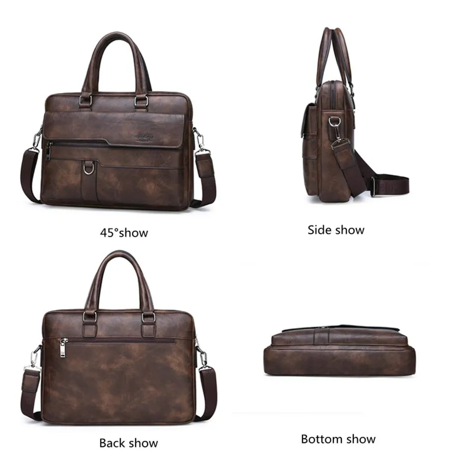 Jeep Buluo Leather Briefcase II