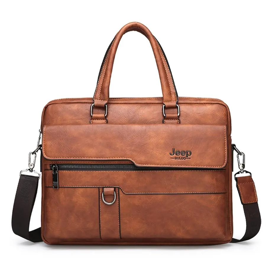 Jeep Buluo Leather Briefcase II