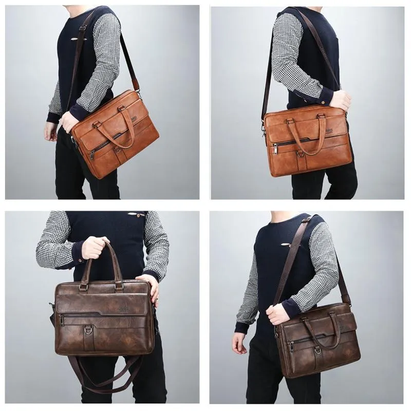 Jeep Buluo Leather Briefcase II