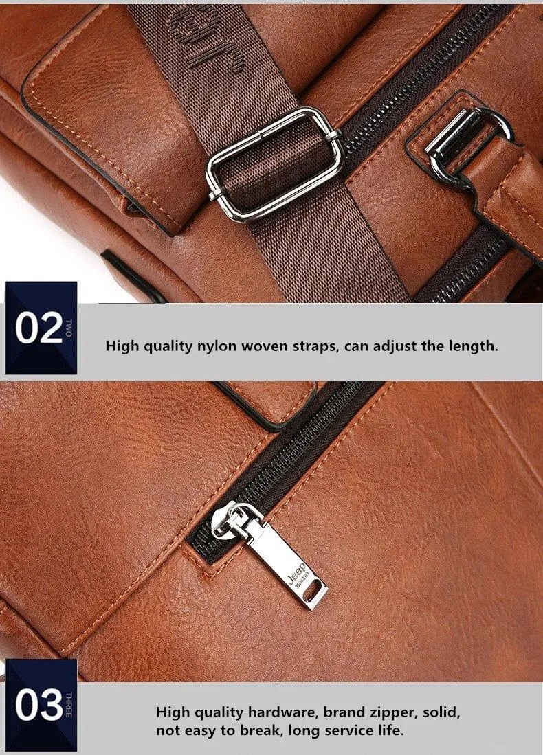 Jeep Buluo Leather Briefcase IV