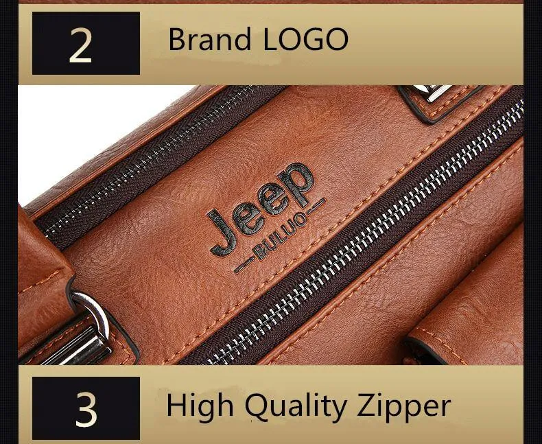 Jeep Buluo Leather Briefcase IV