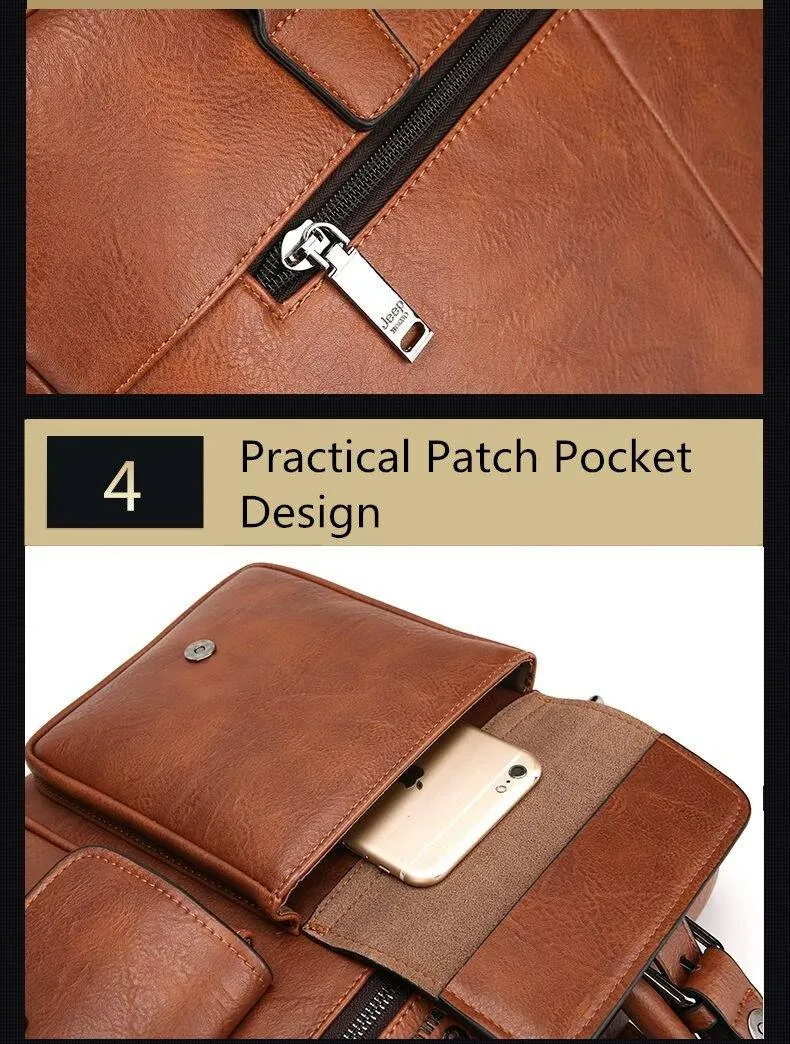Jeep Buluo Leather Briefcase IV