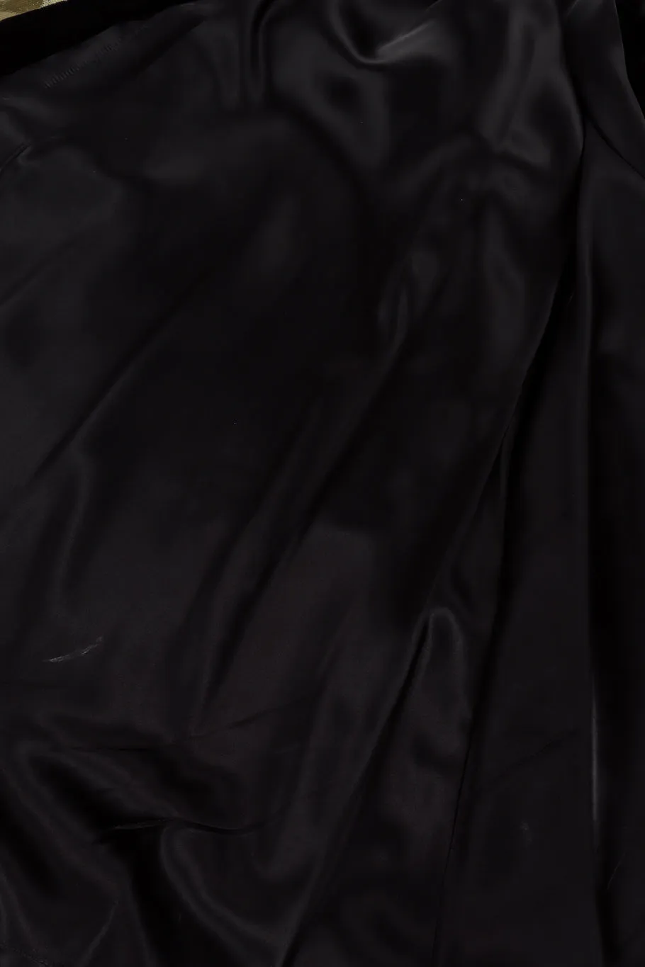 Lamé & Velvet Duster Overcoat