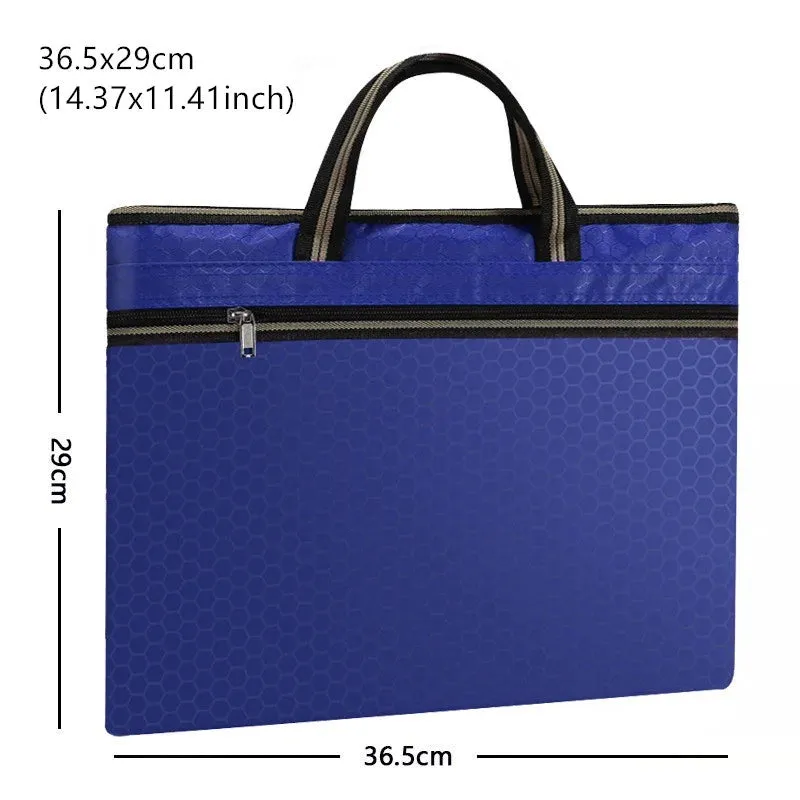Large Capacity Briefcases Handbag Document Laptop Organize Pack Book Business IPAD Electronic Storage Pouch Supplies Accessories