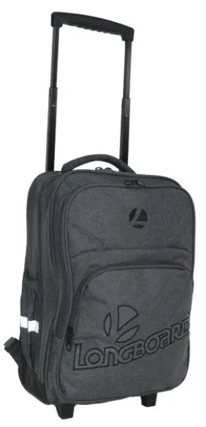Longboard Trolley Back Pack Black 797-45