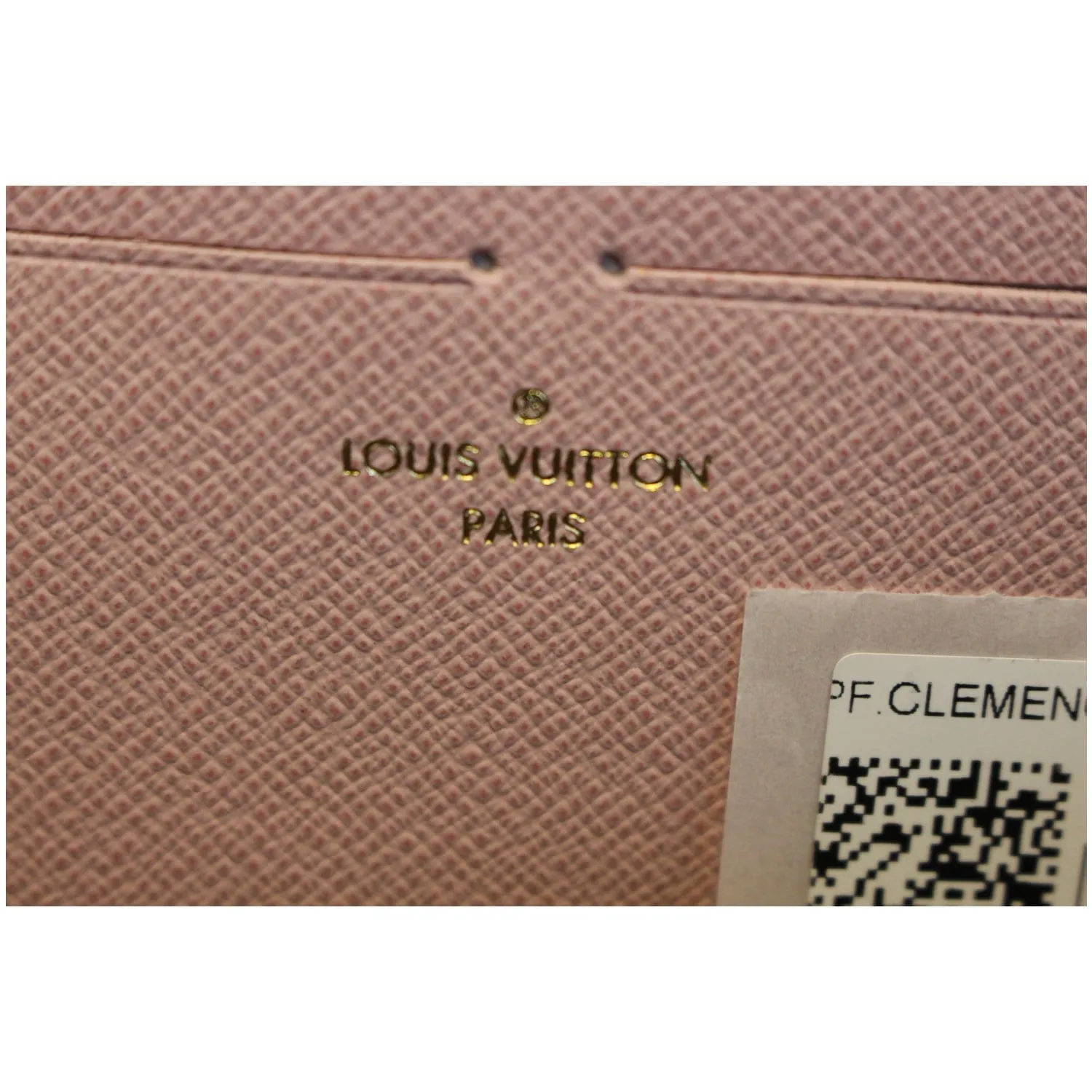 LOUIS VUITTON Clemence Damier Ebene Wallet