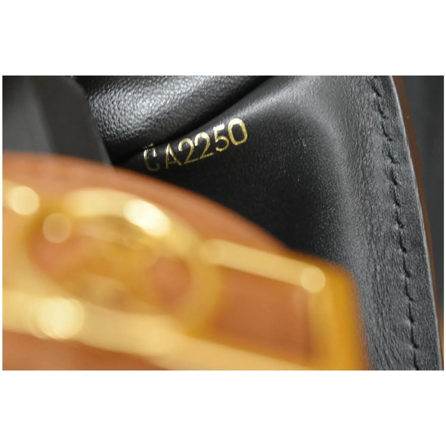LOUIS VUITTON Dauphine Compact Monogram Reverse Canvas Wallet Brown