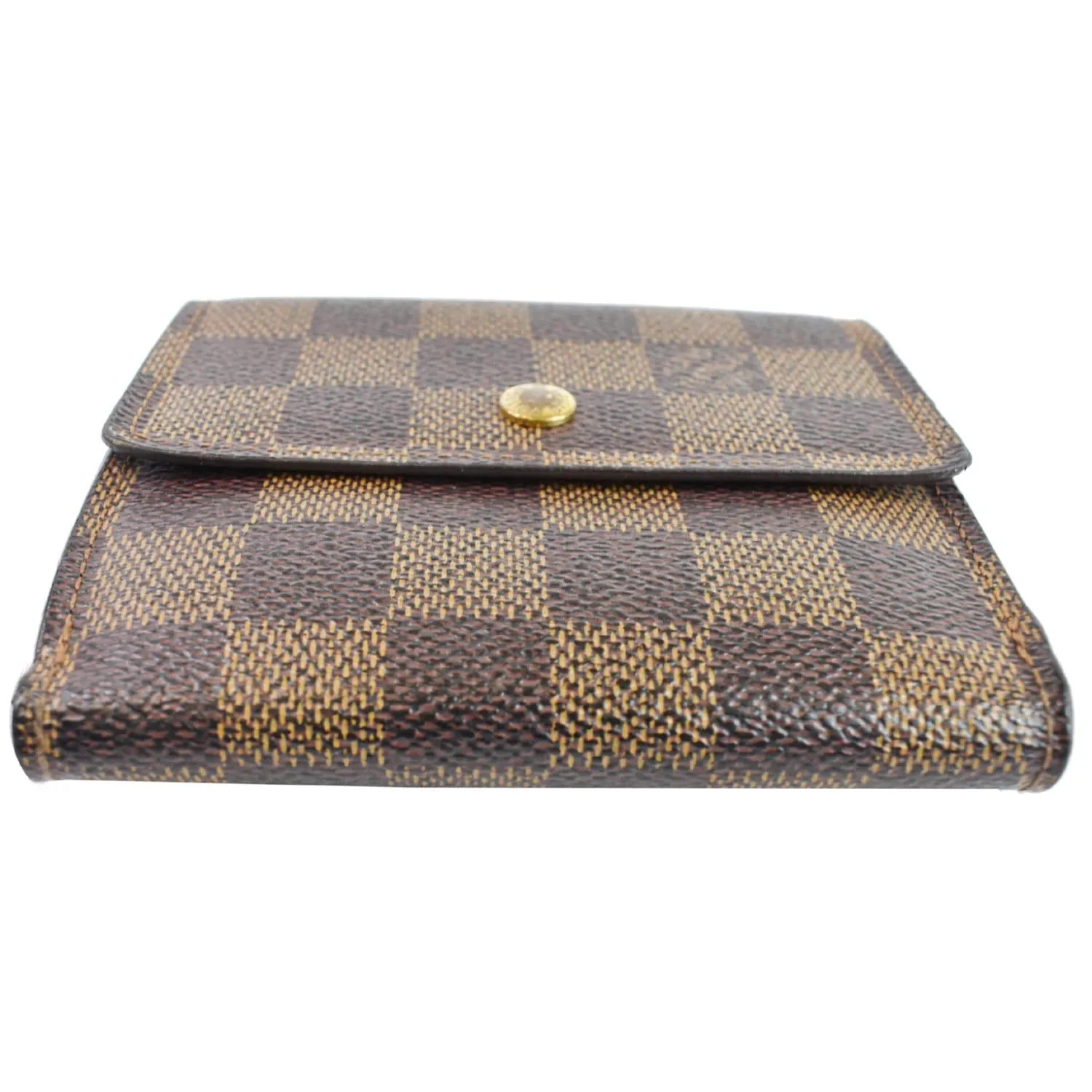 LOUIS VUITTON Elise Compact Damier Ebene Wallet