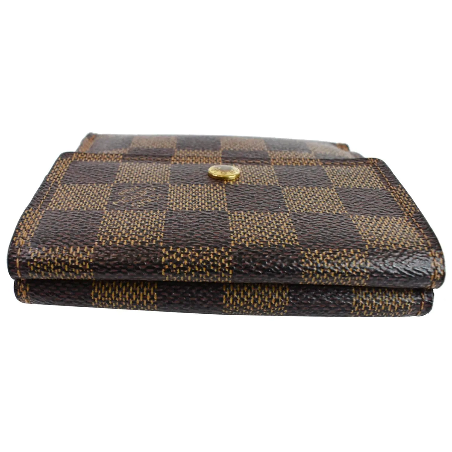 LOUIS VUITTON Elise Compact Damier Ebene Wallet