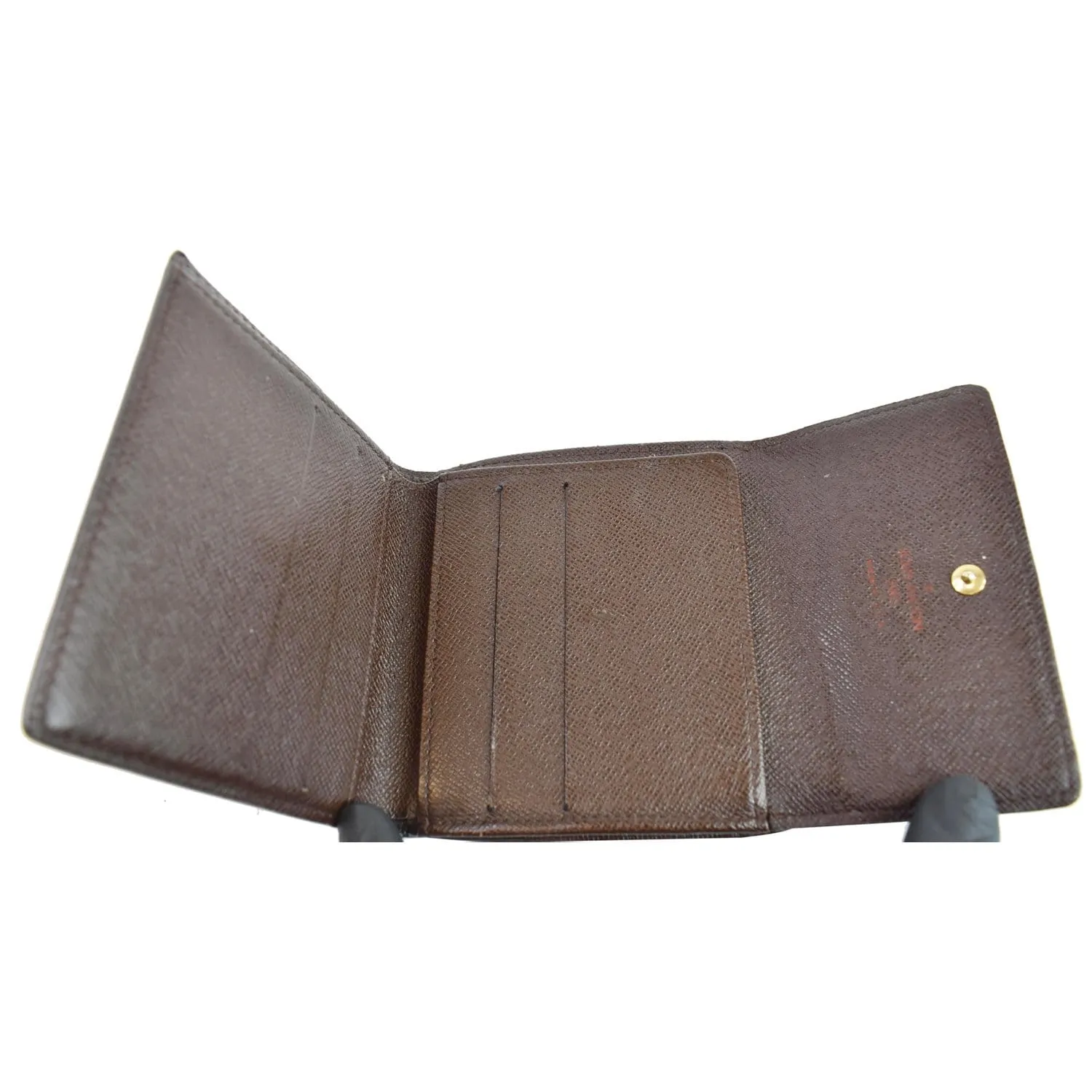 LOUIS VUITTON Elise Compact Damier Ebene Wallet