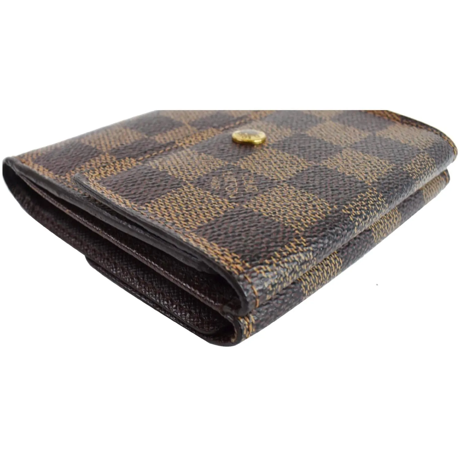 LOUIS VUITTON Elise Compact Damier Ebene Wallet