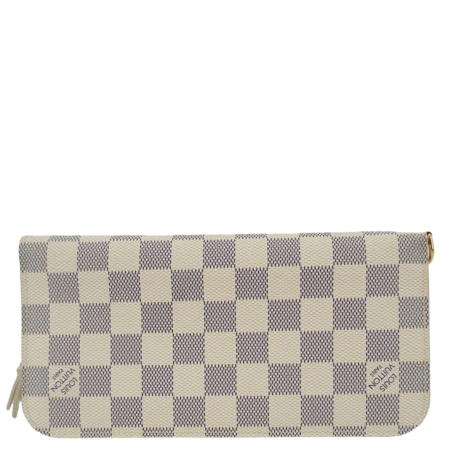 LOUIS VUITTON Insolite Damier Azur Wallet White