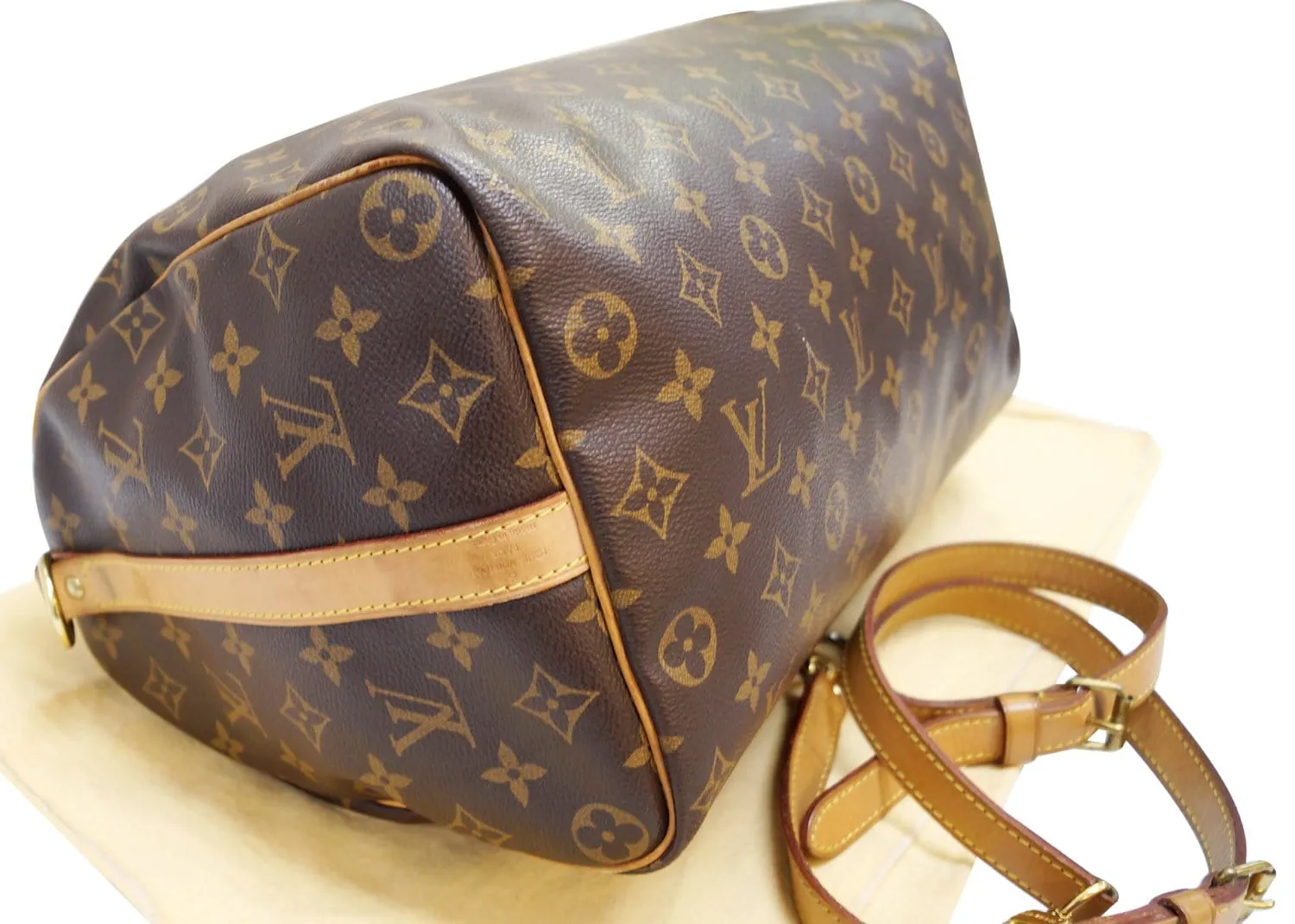 LOUIS VUITTON Monogram Canvas Speedy 35 Bandouliere Shoulder Bag