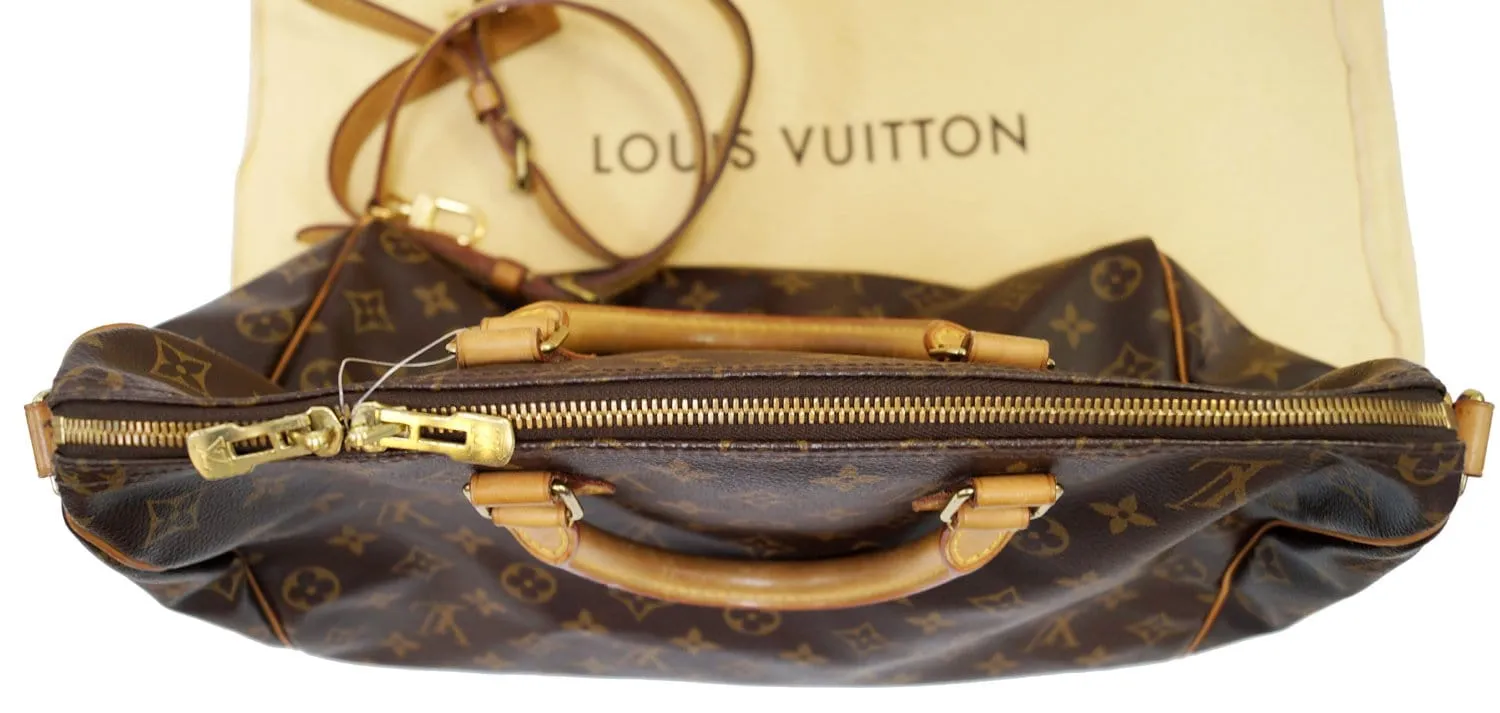 LOUIS VUITTON Monogram Canvas Speedy 35 Bandouliere Shoulder Bag