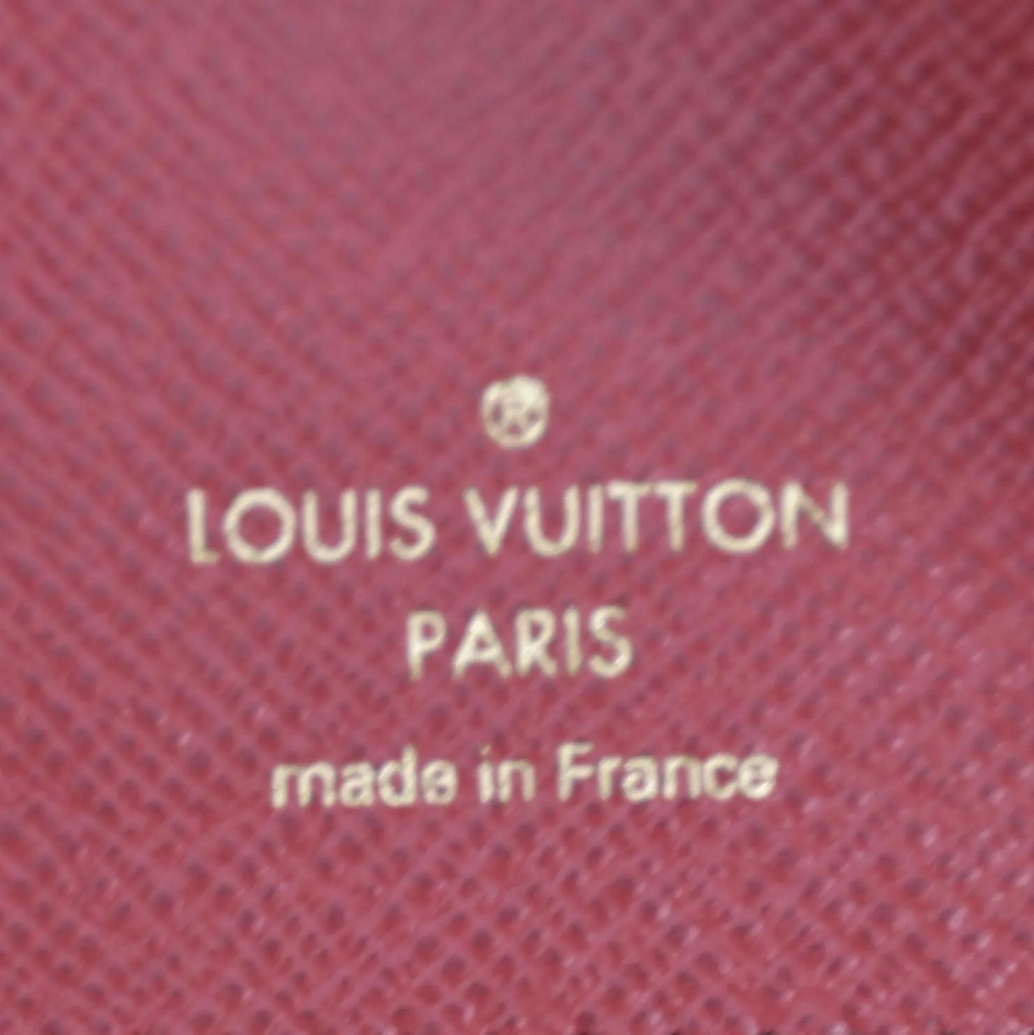 LOUIS VUITTON Victorine Damier Ebene Canvas Wallet Brown