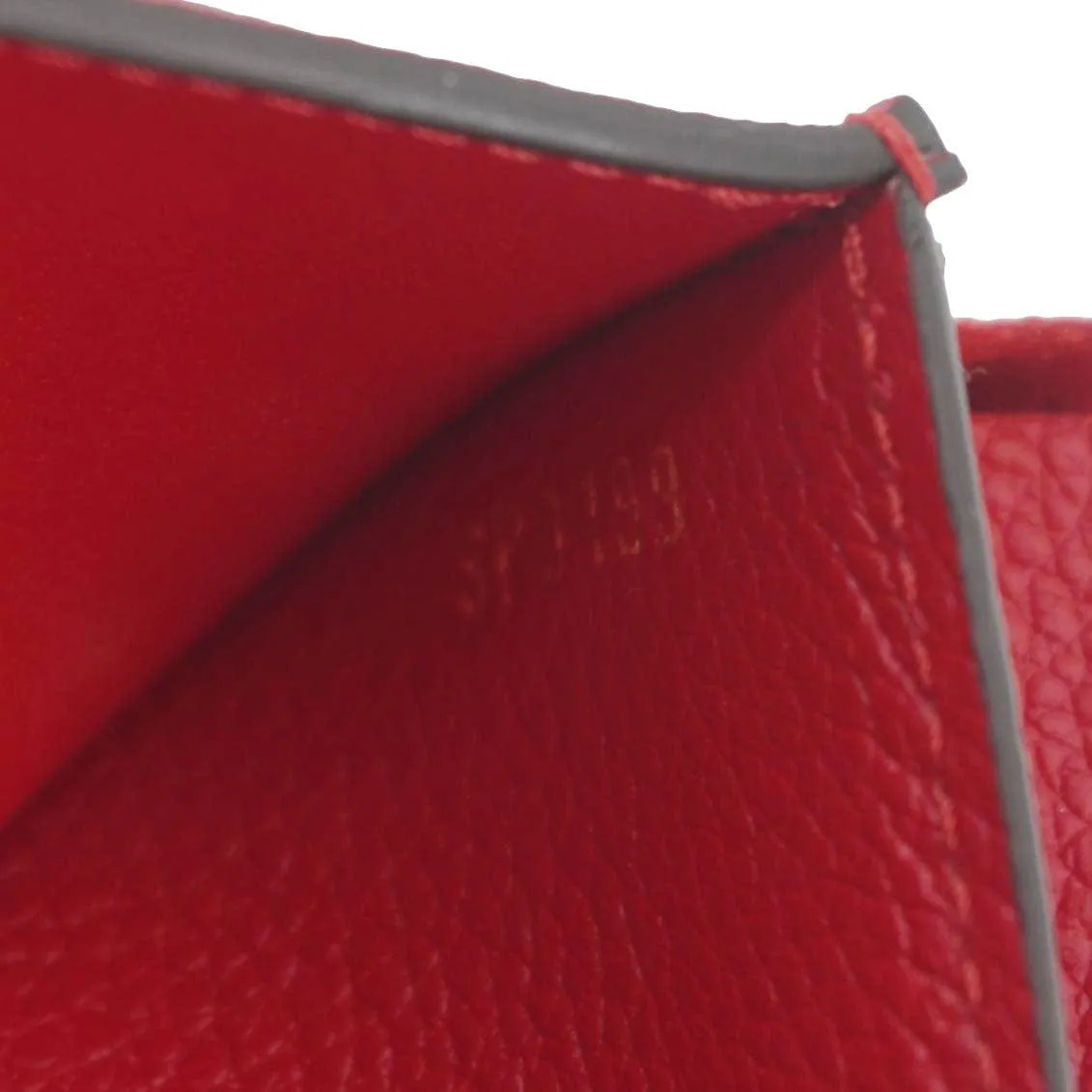 LOUIS VUITTON Victorine Monogram Emperiente Wallet Scarlet